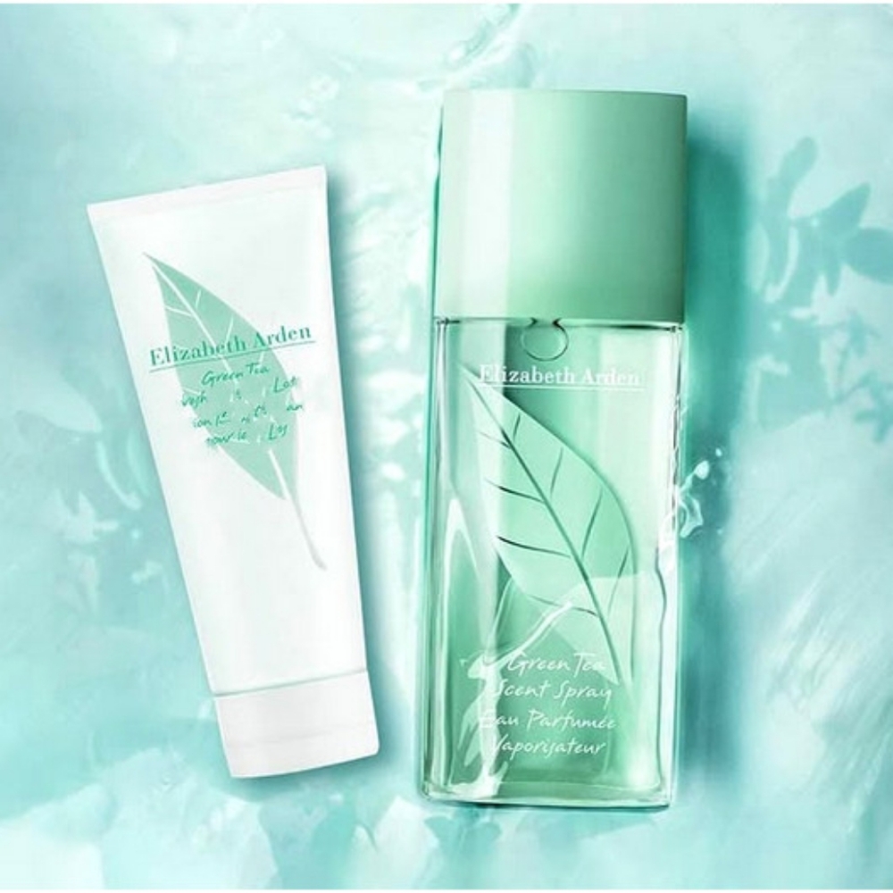 Elizabeth Arden Green Tea Set: Honey Drops Body Cream and Scent 3.3oz